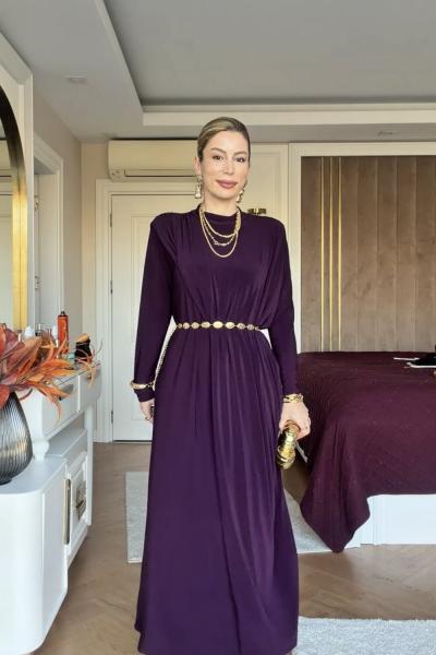Demet Elbise Mor MOR