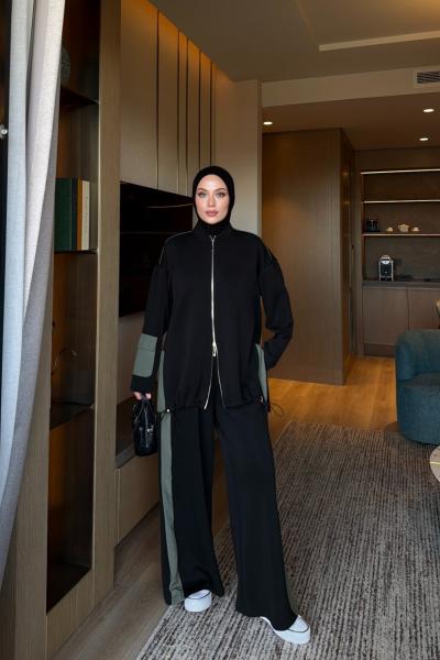 Derman Pantolon Takım Siyah  Siyah