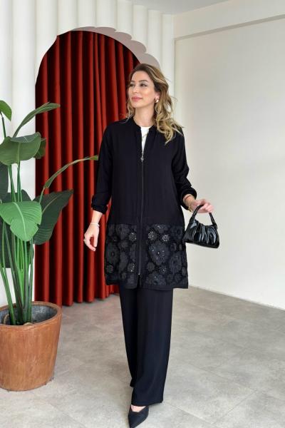 Dilek Takım Siyah  Siyah