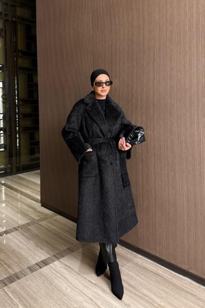 Ecmel Kaban Siyah Siyah