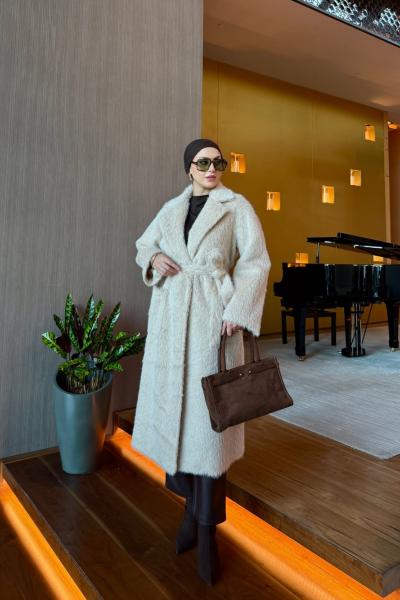 Ecmel Kaban Krem  Krem