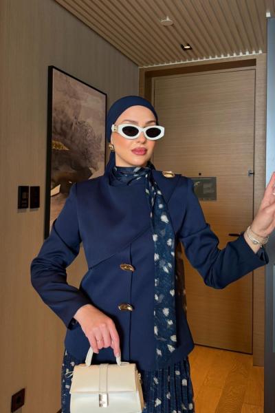 Eflal Etekli Takım Lacivert Lacivert