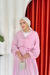 Ekin Elbise Pembe Pembe