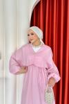 Ekin Elbise Pembe Pembe