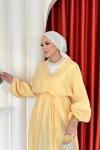 Ekin Elbise Sarı Sarı