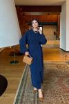 Elif Etekli Takım Lacivert Lacivert