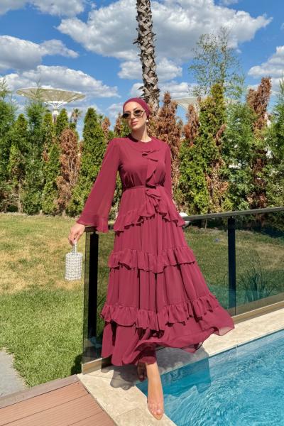 Eren Elbise Bordo Bordo