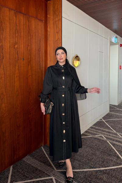 Esma Elbise Siyah Siyah