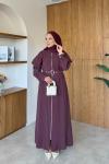 Fazilet Elbise Bordo  BORDO