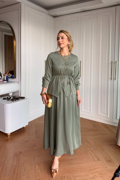 Feray Etekli Takım Haki Haki