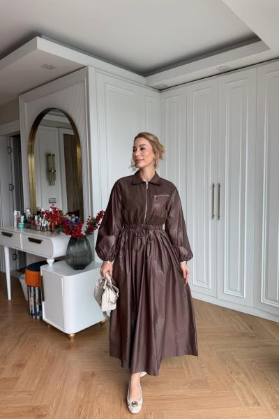 Fidan Elbise Kahverengi Kahverengi