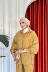Figen Pantolonlu Takım Camel Camel