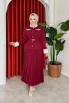 Filiz Takım Bordo Bordo