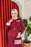 Filiz Takım Bordo Bordo