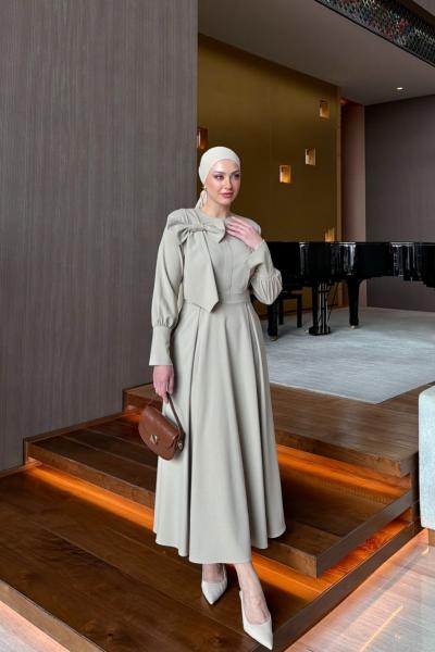 Füsun Elbise Bej Bej