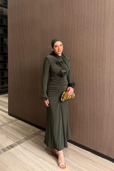 Gülben Elbise Haki HAKİ