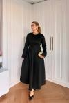 Gülbin Elbise Siyah  Siyah
