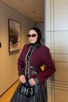 Gülseren Etekli Takım Bordo  BORDO
