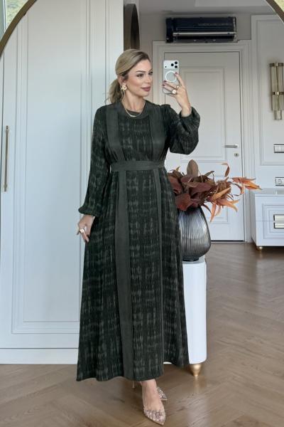 Gülümser Elbise Haki HAKİ