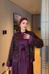 Habibe Elbise Mor  MOR
