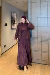 Habibe Elbise Bordo  BORDO