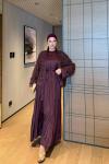 Habibe Elbise Bordo  BORDO