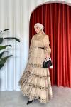 Hatice Elbise Camel Camel