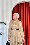 Hatice Elbise Camel Camel