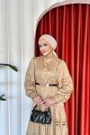Hatice Elbise Camel Camel