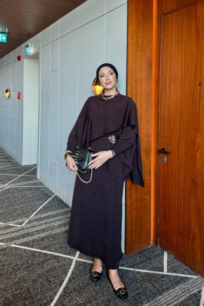 Hediye Elbise Bordo Bordo