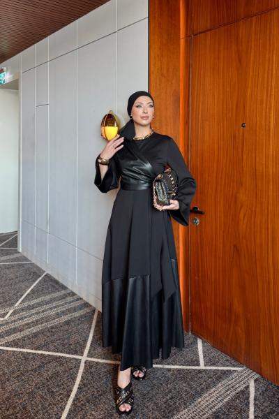 Helen Elbise Siyah Siyah