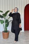 Hümeyra Takım Siyah  Siyah