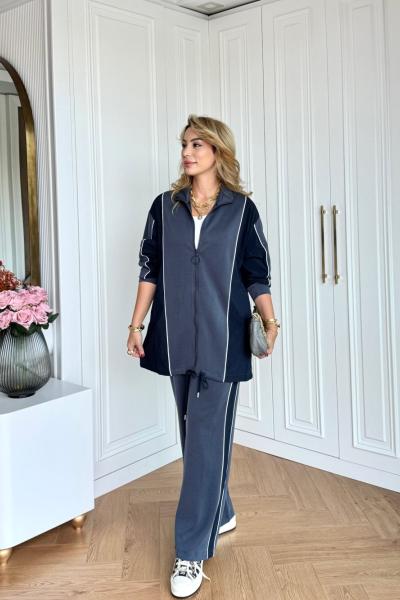 İkra Eşofman Takım Lacivert Lacivert