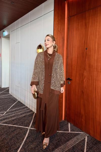 İlayda Pantolonlu Takım Kahverengi Kahverengi