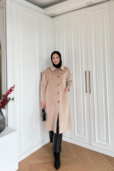 İlkim Kaban Krem Krem