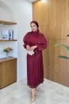 İncila Etek Takım Bordo  BORDO