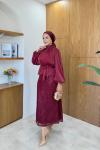 İncila Etek Takım Bordo  BORDO