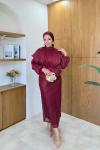 İncila Etek Takım Bordo  BORDO