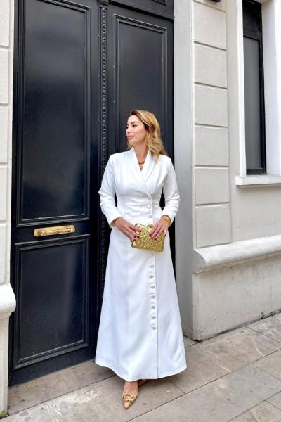 Irmak Elbise Beyaz  Beyaz