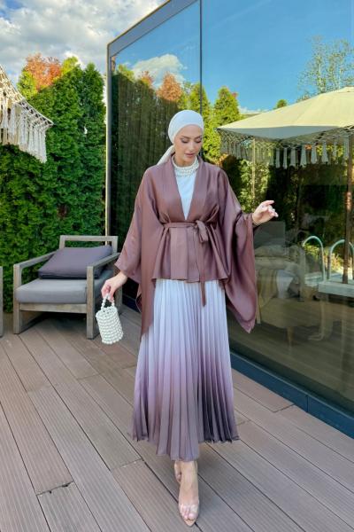 Karaca Etekli Takım Kahverengi Kahverengi