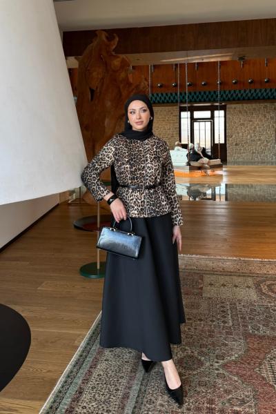 Kardelen Ceket Siyah Siyah