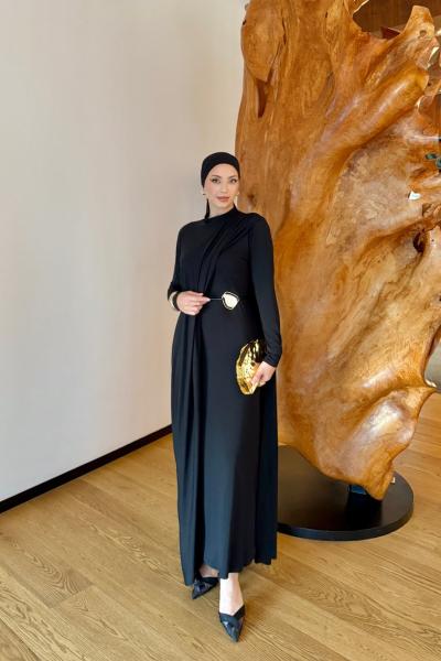 Kısmet Elbise Siyah Siyah