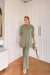 Lady Pantolon Takım Mint Yeşili Mint Yeşili