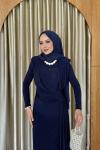Leyal Elbise Lacivert  Lacivert