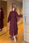 Mabel Elbise Bordo  BORDO