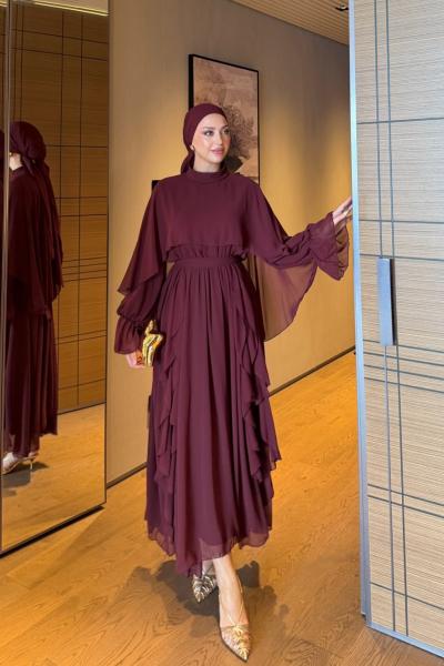 Mabel Elbise Bordo BORDO
