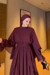 Mabel Elbise Bordo  BORDO