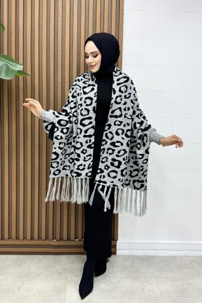 Mehtap Panço Gri Siyah Gri Siyah