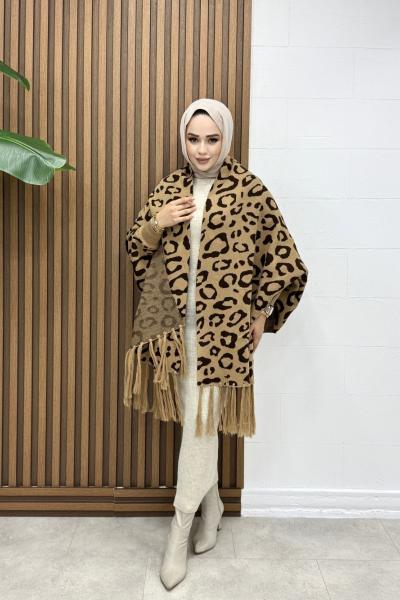 Mehtap Panço Camel Kahve  İndigo-Mavi