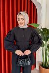 Melike Takım Siyah Siyah